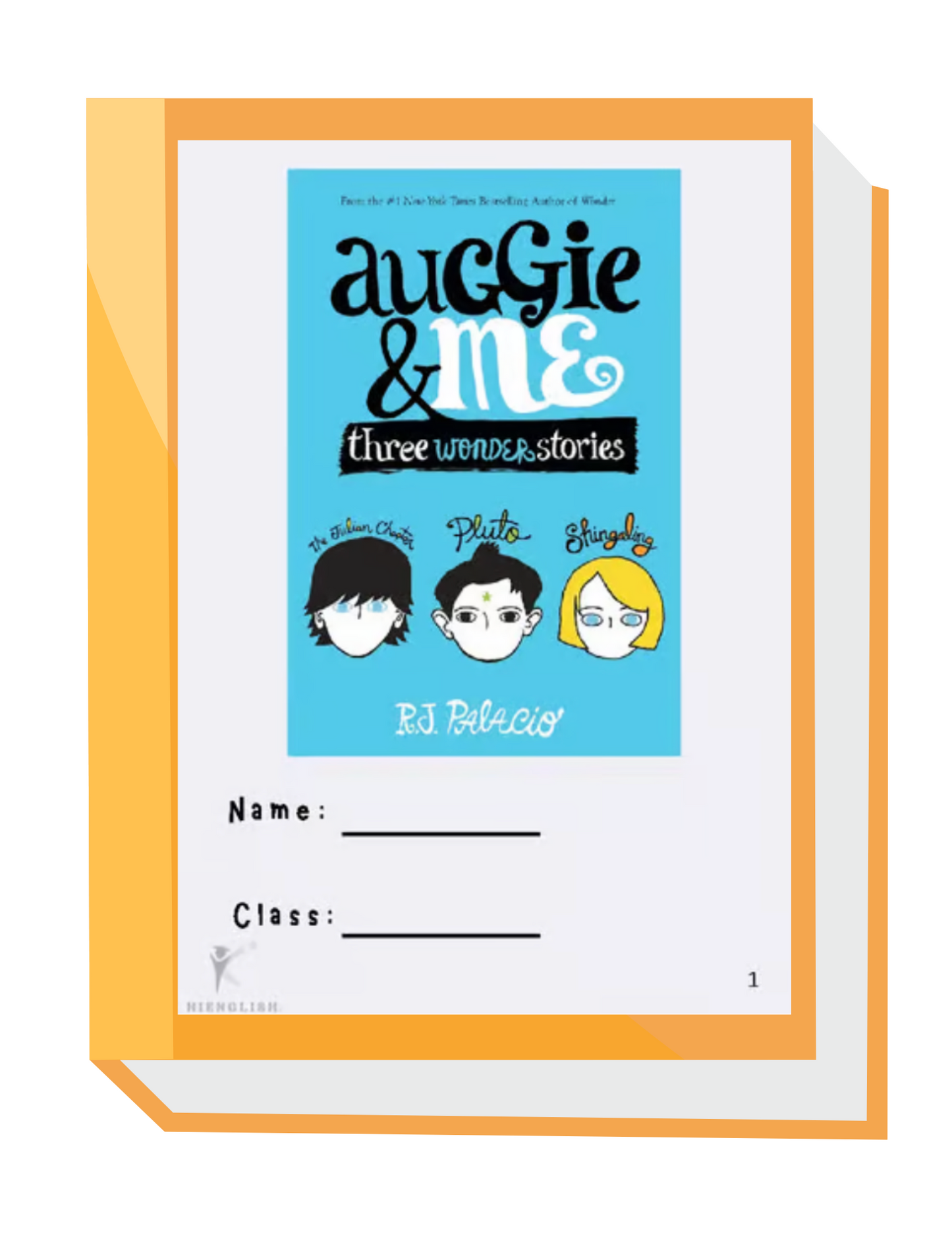 Auggie and Me Novel Study
