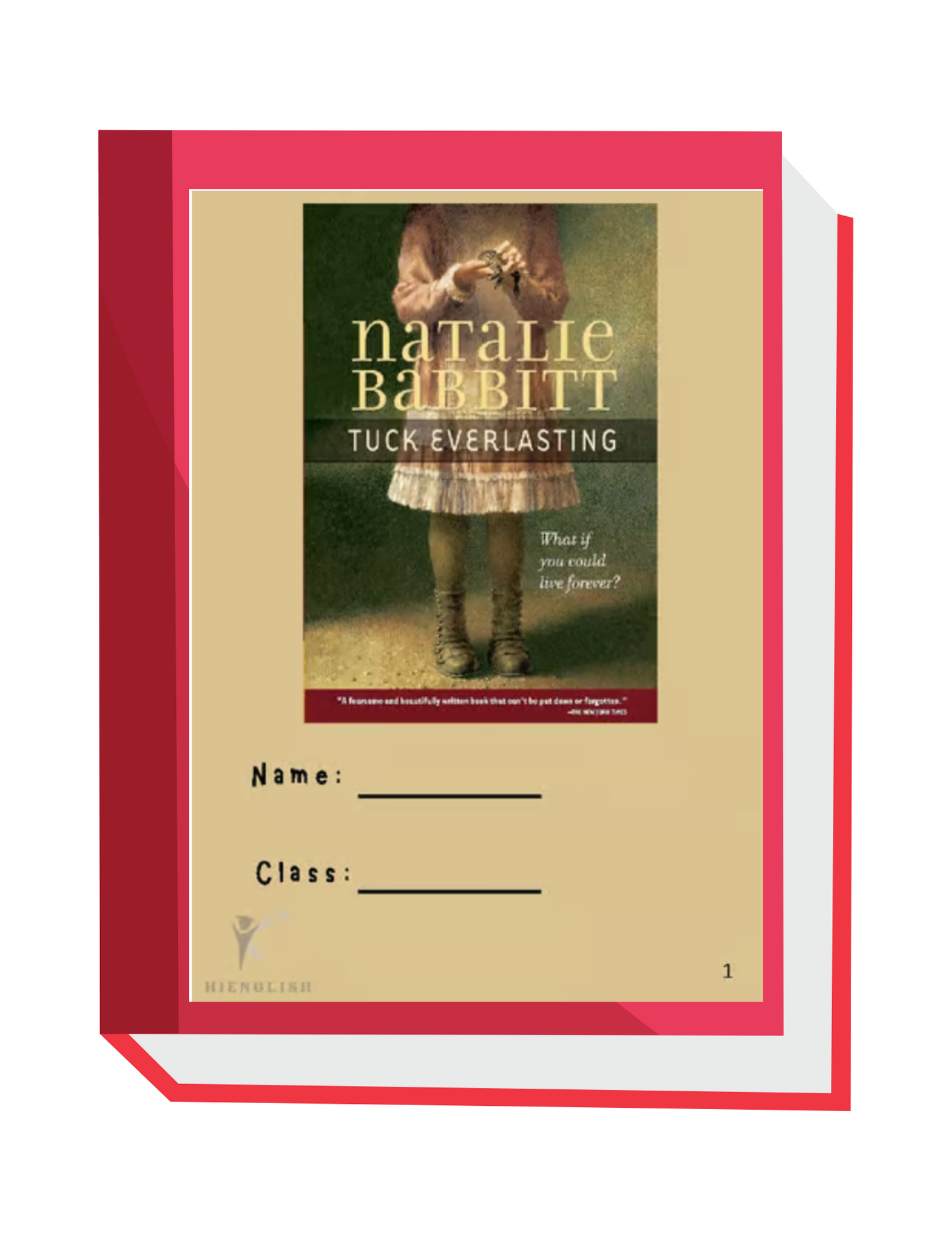 Tuck Everlasting Novel Study