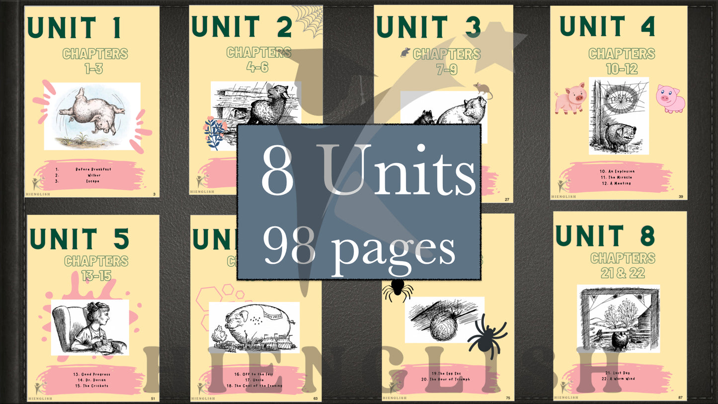 Charlottes Web NOVEL STUDY